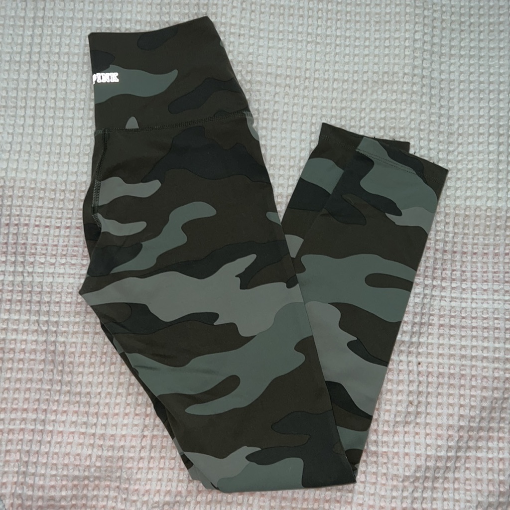 Pink Camo Leggings S